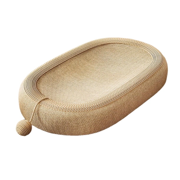 Cama rascadora para gatos, sofá cama rascador para cachorros y gatitos, ideal para el verano. 65 cm de longitud