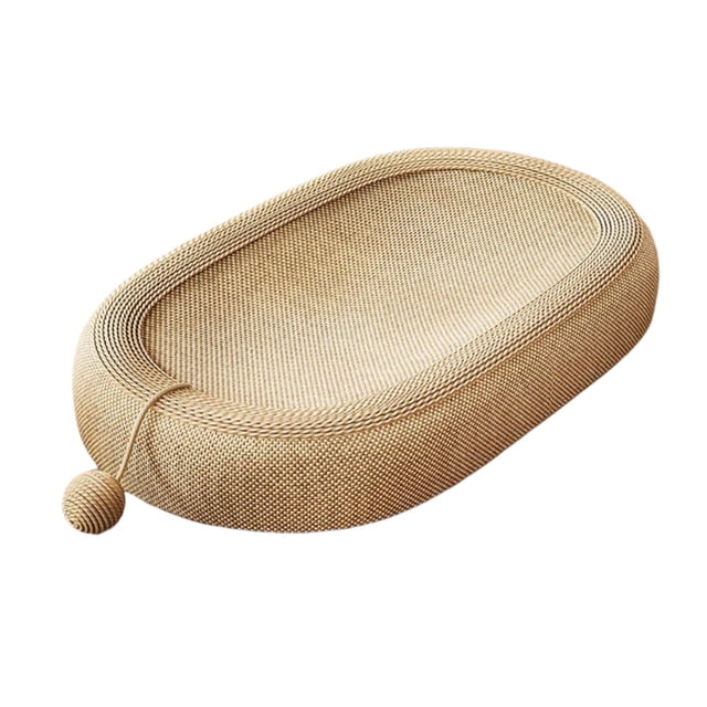 Cama rascadora para gatos, sofá cama rascador para cachorros y gatitos, ideal para el verano. 65 cm de longitud