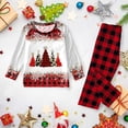 thumbnail image 1 of 2023 Pyjamas de Noël Assortis pour Enfants en Coton Biologique Pyjamas de Noël pour Garçons Vacances, 1 of 3