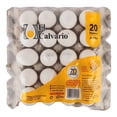 thumbnail image 1 of Huevo blanco El Calvario jumbo 20 pzas, 1 of 4