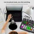thumbnail image 4 of F998 Sound Card Podcast Recording Equipment Mixer Voice Live DJ Audio Bluetooth TAPDRA Spare Part, 4 of 4