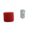 thumbnail image 1 of Escabel,Reposapiés pequeño,taburete otomano,sofá,taburete de té,Reposapiés Cubo Taburete Taburete para Dormitorio Baño,Contenedor de almacenamiento,Mini armario organizador de cosméticos, 1 of 8