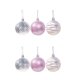 thumbnail image 4 of Bolas de Navidad brillantes con purpurina mate para colgar en la pared, 4 of 4
