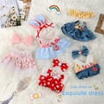 thumbnail image 1 of Ropa de muñeca de algodón de 20 cm, faldas, muñecos de juguete, ropa de muñeca de peluche, lindos vestidos, pantalones, 1 of 1