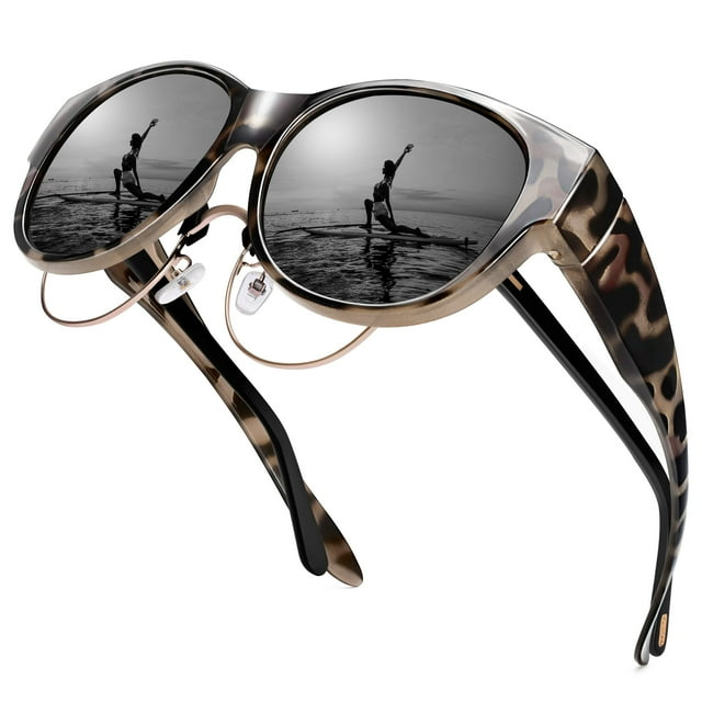 Gafas de Sol URUMQI Polarizadas UV400 para Mujeres que se Ajustan sobre Lentes (es_CO)