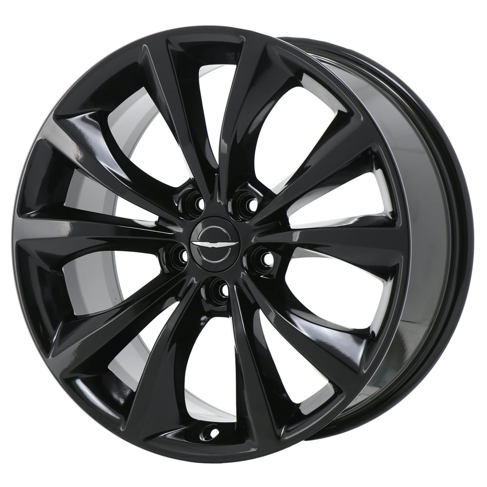 CHRYSLER 200 2015 2017 GLOSS BLACK Factory OEM Wheel Rim (Not Replicas) CHRYSLER 200 2015 2017 GLOSS BLACK Factory OEM Wheel Rim (Not Replicas)