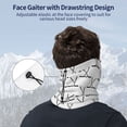 thumbnail image 4 of Neck Gaiter Face Cover Scarf, Hockey Stick Sport Soft Face Sun Mask Cover Scarf Headband Cooling Sweat Absorbing Bandanas Hiking Cycling Running, 4 of 7
