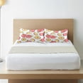 thumbnail image 6 of Kawaii Peach Satin Pillowcase for Hair and Skin Silk Pillowcase, King Size(20x40 inches) - Slip Cooling Satin Pillow Covers with Envelope Closure（220） Home Decor Gifts, 6 of 7