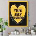 thumbnail image 4 of Sunshine Heart Decor Canvas Wall Art 15.75x11.81 Inches, 4 of 8