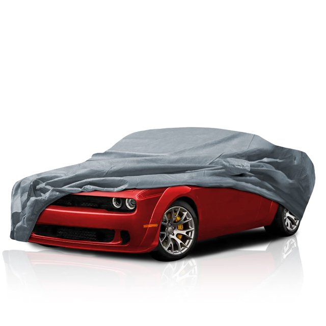 5 Layer Breathable Waterproof Custom fit Cover for Dodge Challenger 2016-2023 w/Mirror Pockets All Weather Protection Durable Dustproof Full Coverage