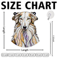 thumbnail image 4 of 89Bloom Borzoi Stained Glass Hologram Ornament, Dog Stained Glass Suncatcher Ornaments Home Decor, Dog Holographic Ornaments, 4 of 4