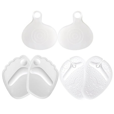 Ball of Foot Cushions,Metatarsal and Mortons Neuroma Pads,3 Pairs Forefoot Inserts Soft Forefoot Pads for Women&Men to Pain Relief