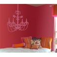 thumbnail image 4 of Baroque Chandelier Wall Art Decal, 4 of 4