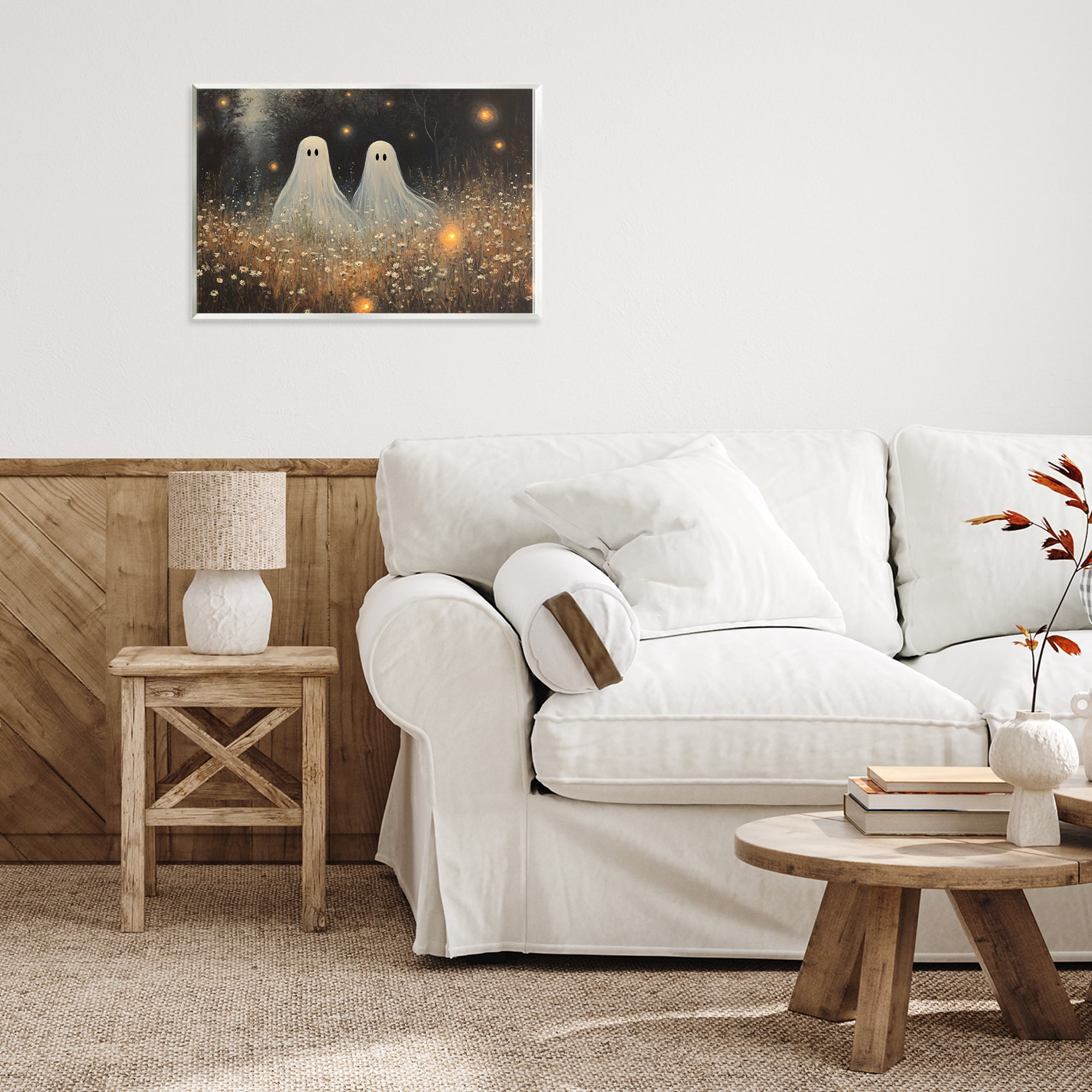 Stupell Industries Ethereal Ghost Twins Wall Plaque Art, design by Jacky Ngan