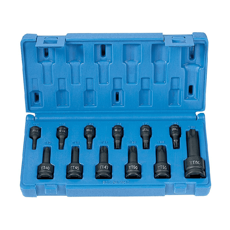 Laser 7723 12 Piece Long 135mm Tamperproof Torx Set