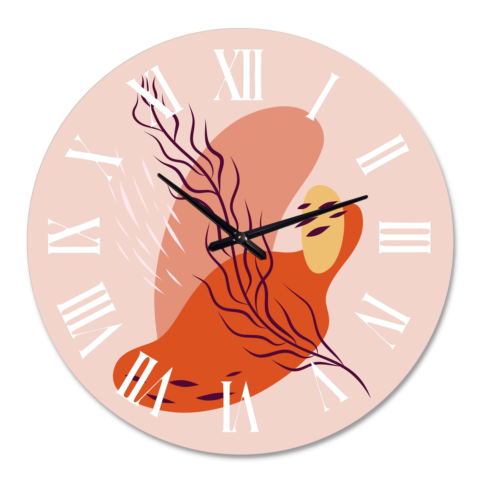 Designart 1 in Quartz Modern/Contemporary Wall Clock