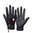 thumbnail image 3 of Guantes de invierno con forro polar, impermeables, con cremallera, para montar a caballo, pantalla táctil, para exteriores, montañismo, ciclismo, conducción, cálidos, antideslizantes, a prueba de, 3 of 6