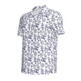 thumbnail image 4 of Wukai World Travel2 Men’s Polo Shirts,Quick-Dry Athletic Shirt,Classic Fit Shirts-X-Large, 4 of 8