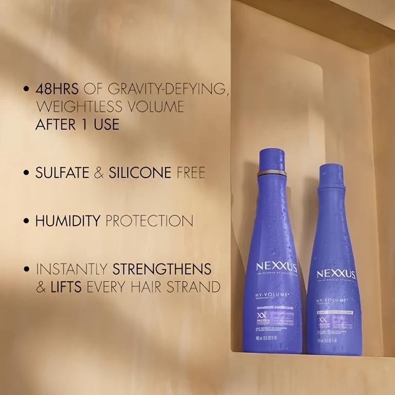 Nexxus Hy-Volume‚Ñ¢ Weightless Lift Shampoo, 13.5 fl oz, For Flat