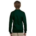 thumbnail image 2 of Hanes ComfortBlend EcoSmart Boy`s Crewneck Sweatshirt, M, Light Steel, 2 of 3