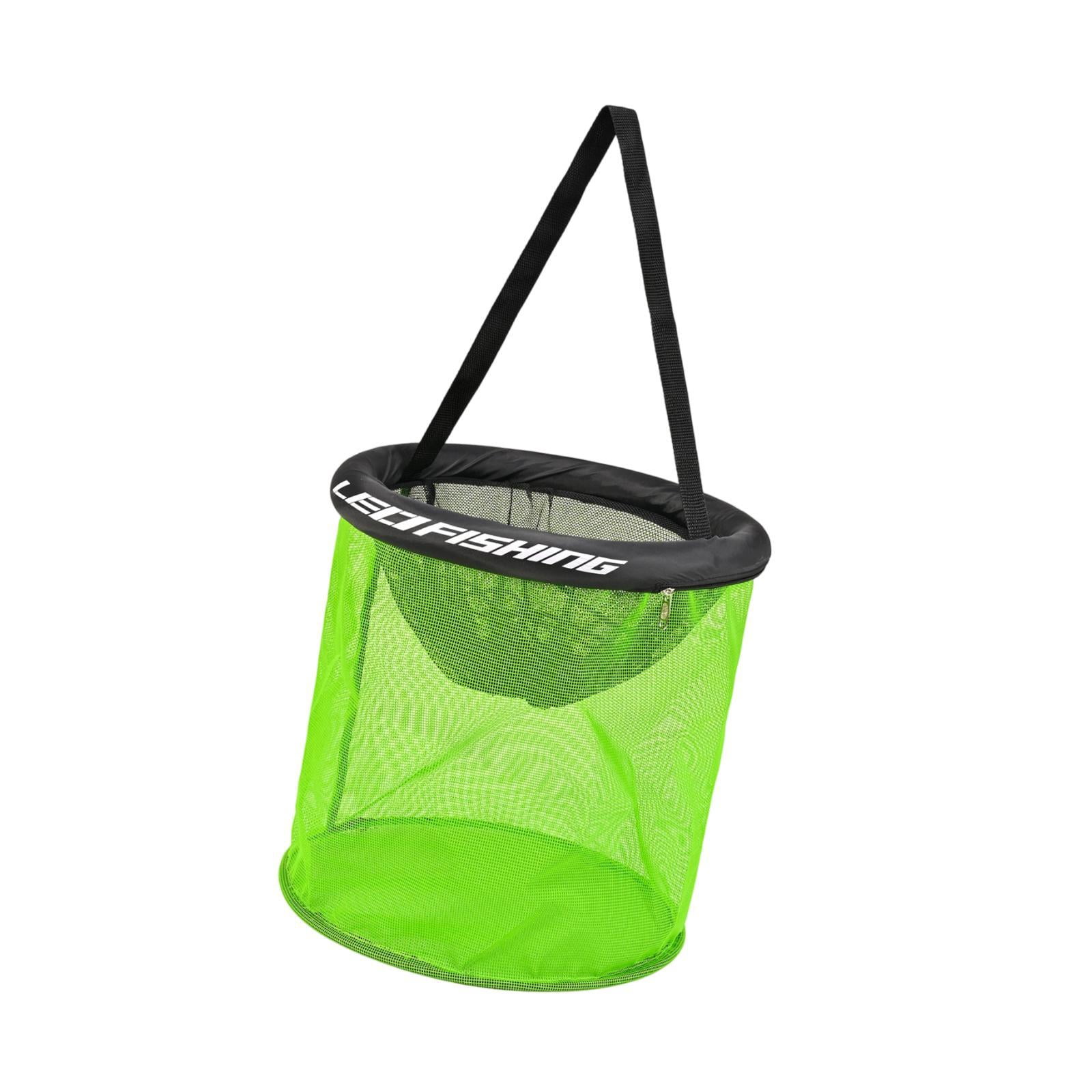 harayaa Floating Fishing Basket Fishing Tool Multiuse Fish Baits Bag for Outside Pond 35cm