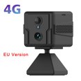 thumbnail image 3 of Cámara de seguridad 4G de 5MP, minicámara con tarjeta SIM, WiFi, batería integrada de 3000mAh, detección humana, intercomunicador de voz, videocámara de vigilancia, 3 of 5