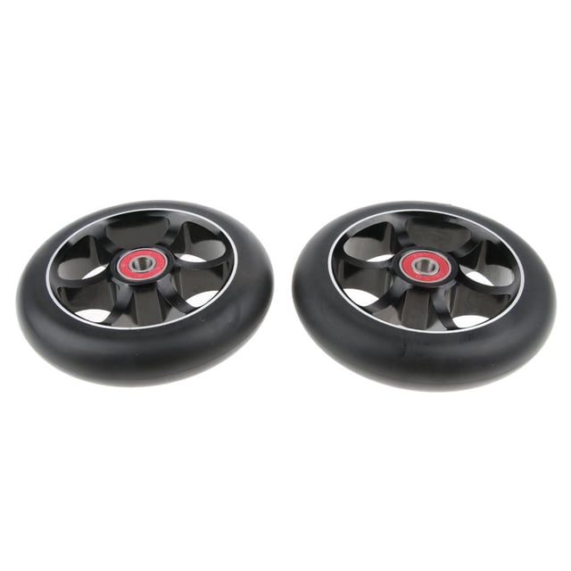 Rueda Profesional Macarena de 2pcs 110m Rodamientos Abec-9 Negro Stunt Scooter Wheel