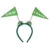 Club Pack of 12 Green Game Day Pennant Flag Football Boppers Party Favors - One Size