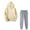 Beige, variant on Iyufng Womens Tracksuits 2 Piece Set,Plus Size Hooded Sweatshirt and Sweatpants Sets,Fashion Fall Winter Outfits Sports Tracksuits Long Sleeve Pullover Hoodies Pants Suit,Women Hoodie Set