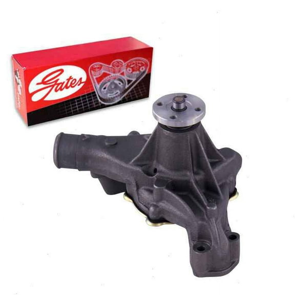 Gates Engine Water Pump compatible with Chevrolet G20 4.3L 5.0L 5.7L V6 V8 1987-1995