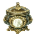 thumbnail image 2 of Handcrafted Decorative Jewelry Box With Gold Roman Leaves, 2 of 2