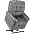 thumbnail image 2 of Mega Motion Kaysen Polyester 3-Position Chaise Lounger in Graphite, 2 of 3