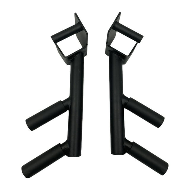 jinwen 2 Pieces Fitness Dips Bars Attachments Exercise Grips for Squat Rack Pull up 26mm