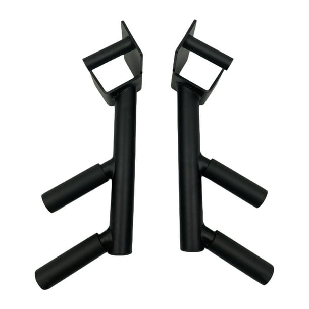 2x accesorios para barras de fondos de Fitness, mangos de agarre de ejercicio para tubo cuadrado de 75mm, equipo de gimnasio en casa, versátil para 16mm