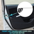 thumbnail image 2 of Front Left Side Power Door Lock Actuator Motor for Mercedes-Benz W213 W167 W222 No.A0997200101 Black, 2 of 6