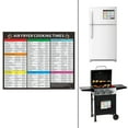 Air Fryer Cookbook Magnetic Cheat Sheet, Cooking Times Chart, Hot Air