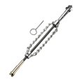thumbnail image 1 of Limpiador de Desagües en Espiral, Limpiador de Tuberías, Espiral de Acero Flexible para Desagües, Removedor de Obstrucciones, para Tuberías de Baño, C Hoja en forma de cruz, 1 of 9