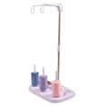 thumbnail image 2 of fastboy Wire Stand Multicolored Household Supplies Convenient Home Accessories Sewing Holder Multifunctional Thread Mount Spool Bracket light purple, 2 of 8