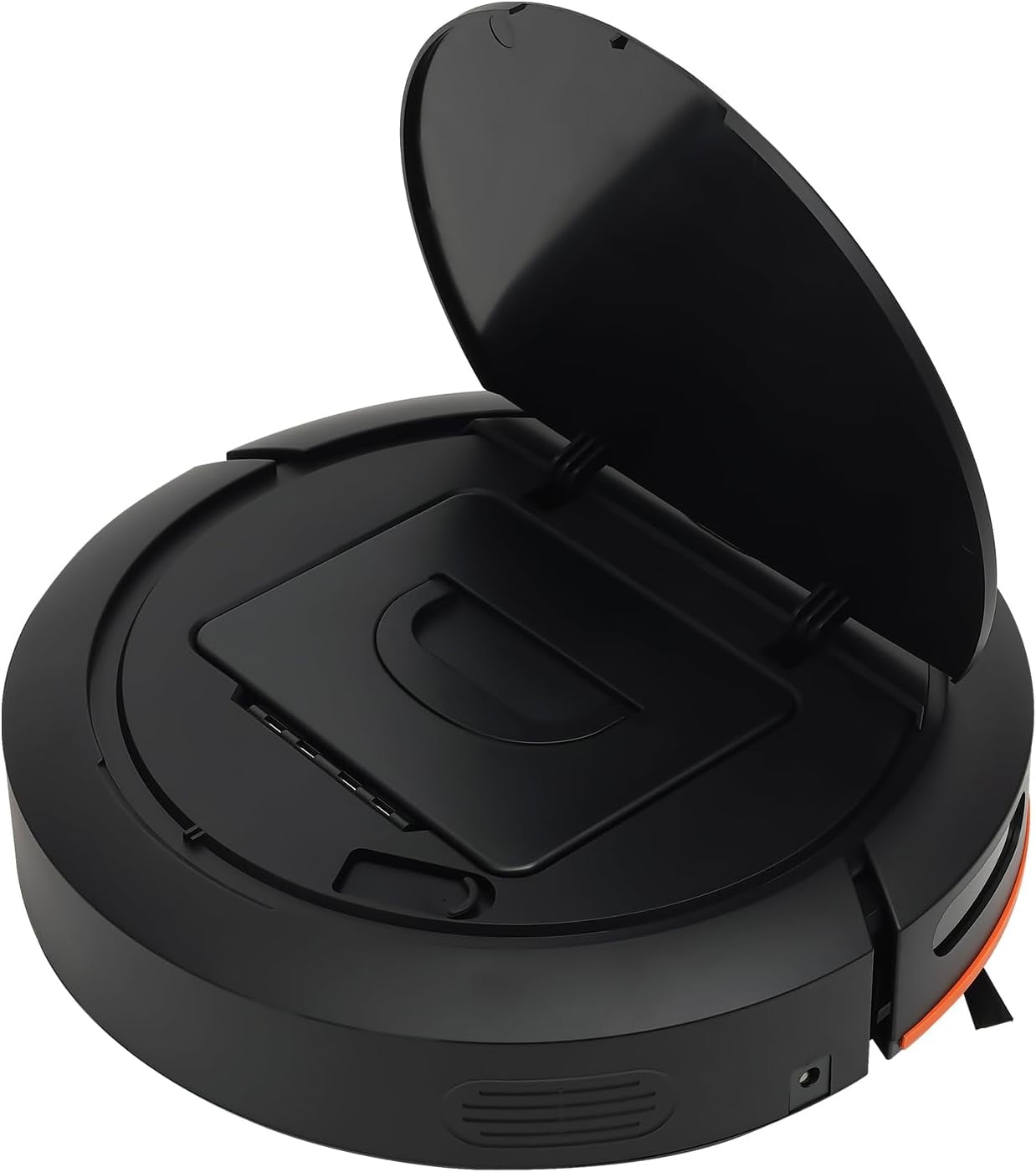 Robot Vacuum Cleaner with 2700Pa Strong Suction, APP/Remote Control, Automatic Self-Charging Robotic Vacuum, Scheduled Cleaning,  for Hard Floor, Low Carpet (Black)
