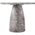 thumbnail image 6 of Pemberly Row Contemporary Brown 36" Indoor/Outdoor Concrete Dining Table, 6 of 7