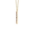 thumbnail image 2 of ANGARA Natural 1.2 ct Ruby Open Circle Eternity Pendant in 14K Yellow Gold for Women (Size-2mm) | July Birthstone, Birthday, Anniversary, Jewelry Gift for Women | Natural Ruby Necklace, 2 of 7