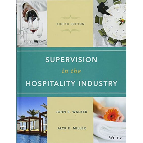 Pre-Owned Supervision in the Hospitality Industry, 9781119148463, 1119148464, Hardcover, 8 edition