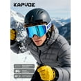 thumbnail image 2 of KAPVOE Magnetic Ski Goggles Snowboard Goggles for Men Women Snow Glasses OTG Anti Fog 1OO% UV Protection, 2 of 6