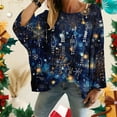 thumbnail image 2 of Chandails de Noël pour Femmes 2025 Col Rond Hiver Mignons Pulls, 2 of 4