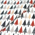 thumbnail image 2 of Singer Fabrics, 100% Cotton, Christmas Collection, Quilting Sewing Fabric, Modern Scandinavian Christmas Trees, Cut by Yard, 2 of 6