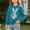 Mint Green, variant on Girls Christmas Sweatshirt Kids Long Sleeve Pink Pullover Kids Holiday Cotton Top,Size 3-4 T