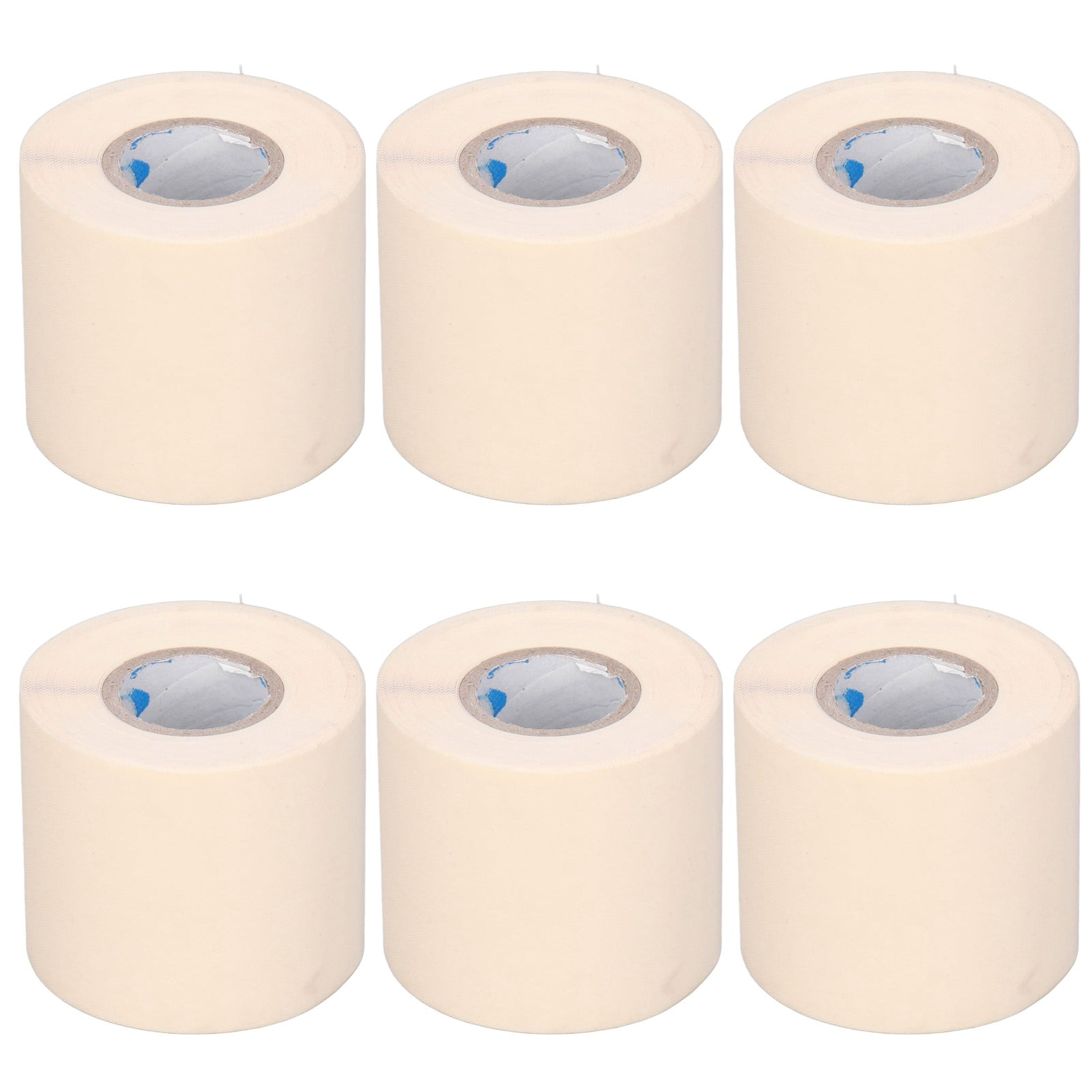 Riousery 6-Pack Waterproof PVC Duct Tape 12 Yards / 11 Meters Moisture Proof Flame Retardant Thickening Flexible Sealing Repair Tape for Pipe Air Conditioner, White