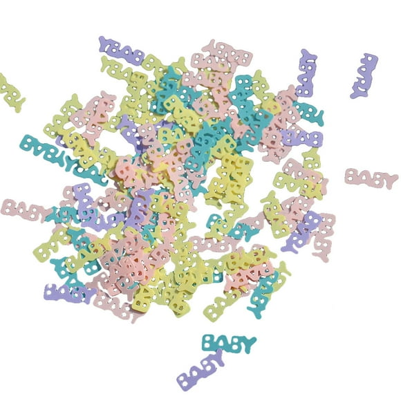 2.12oz Party Confetti Letter Confetti Decoration Table Confetti for Baby Shower
