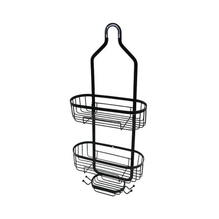 3-Tier Bathroom Shower Organizer Rack Hanging Shower Shelf with Soap and Towel Storage Over Shower Head Hanging Rack for Bathroom Organization