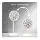 thumbnail image 3 of Ventilador 2 en 1 Tek  Pie y Escritorio 16 base 15 aspas 98 cm Blanco, 3 of 5